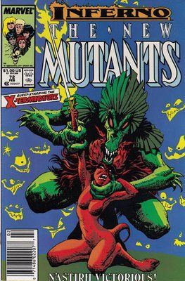 New Mutants (1983 Series)&nbsp;#72 &mdash; buy comic book in Ukraine