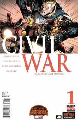 Civil War (2015 Series) #1 &mdash; комікс купити в Україні