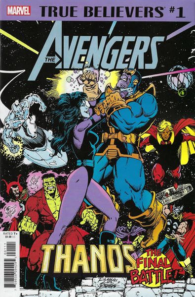 True Believers: Avengers. Thanos Final Battle