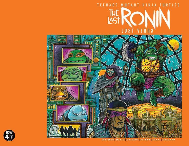 Teenage Mutant Ninja Turtles: The Last Ronin - The Lost Years #4B &mdash; комікс купити в Україні