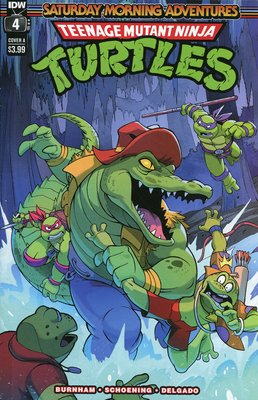 Teenage Mutant Ninja Turtles: Saturday Morning Adventures (2023 Series) #4A