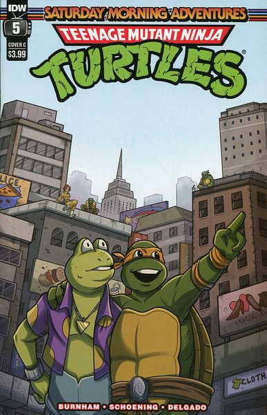 Teenage Mutant Ninja Turtles: Saturday Morning Adventures (2023 Series) #5C HobotComics 240303-073фото