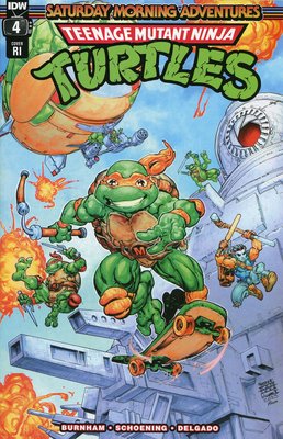 Teenage Mutant Ninja Turtles: Saturday Morning Adventures (2023 Series) #4RIA HobotComics 231220-109фото