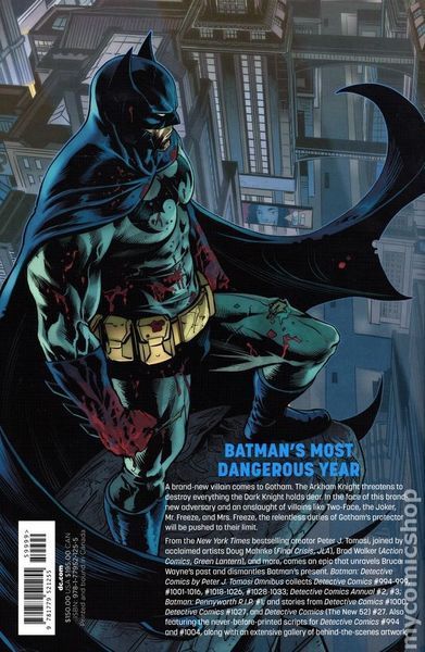 Batman Detective Comics Omnibus by Peter J. Tomasi HC &mdash; комікс купити в Україні