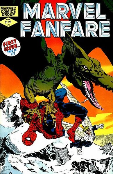 Marvel Fanfare #1 HobotComics 230510-049фото