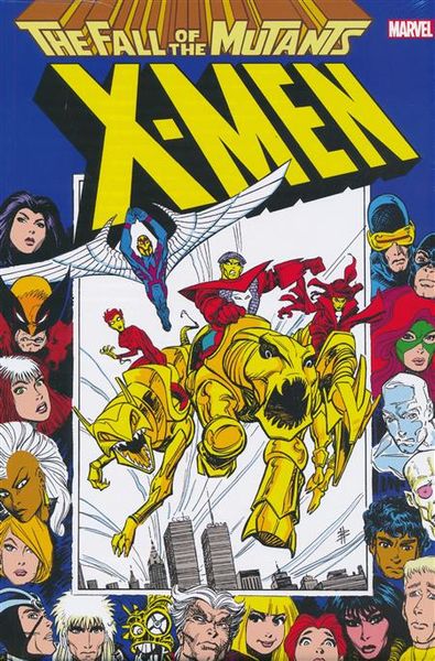 X-Men: The Fall of the Mutants Omnibus HC HobotComics 240303-082фото