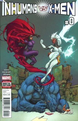 Inhumans vs. X-Men #0