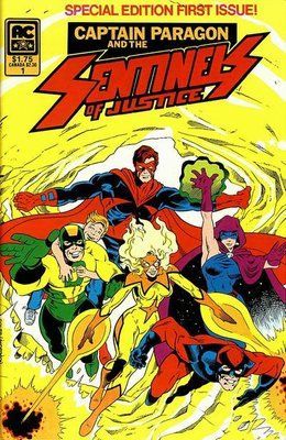 Captain Paragon and the Sentinels of Justice #1 &mdash; buy comic book in Ukraine