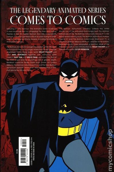 Batman Adventures Omnibus HC &mdash; комікс купити в Україні