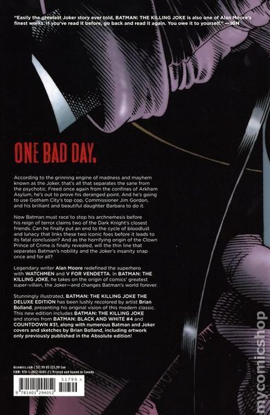 Batman The Killing Joke The Deluxe Edition HC &mdash; комікс купити в Україні